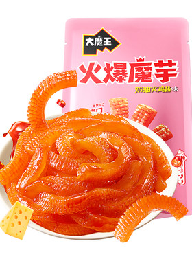 盐津铺子大魔王火爆魔芋丝零食休闲小吃食品火鸡酱辣爽解馋