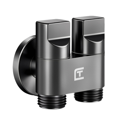 匠丁洗衣机双出水龙头一进二出