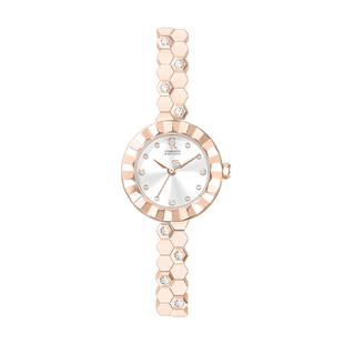 CR夏洛特 几何蜂巢女士手表轻奢小众高级感腕表礼物