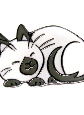 卡通小猫咪日韩风原宿学生微章