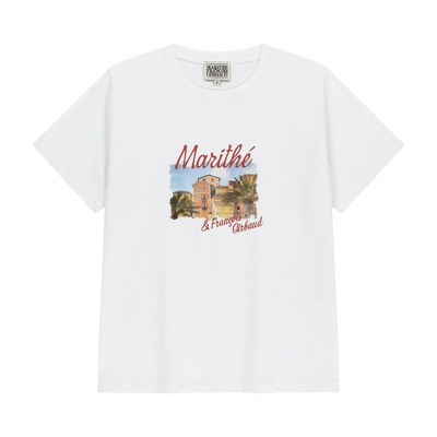 MARITHEAEROCOOL女度假印花T恤