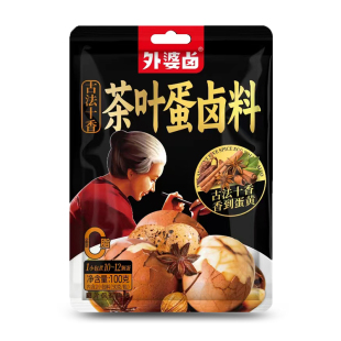 外婆卤茶叶蛋卤料秘制卤煮五香茶叶蛋鹌鹑蛋早餐做专用卤料包100g