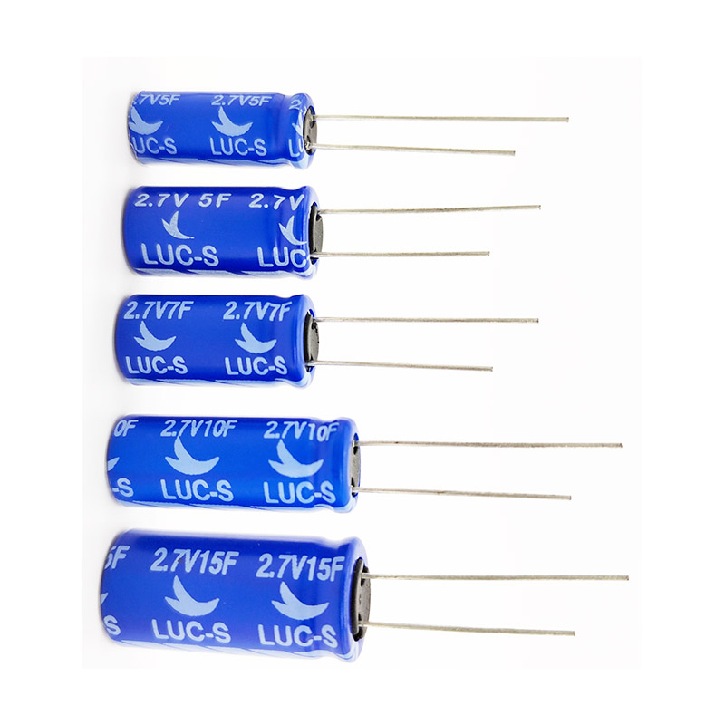 超级电容1法拉2蓝色2.7V50F原装3正品10FRohs环保满5包邮低成本