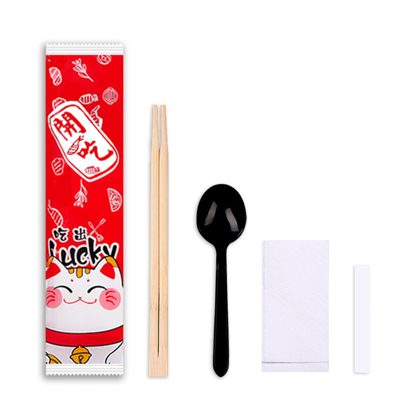 一次性筷子三件套便宜打包餐具