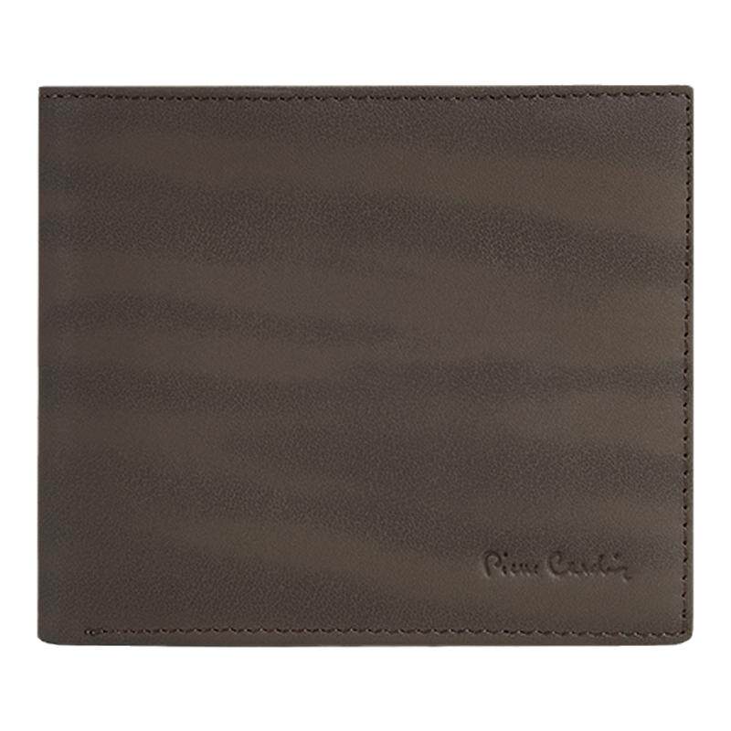 皮尔卡丹男钱包真皮短款生日送男友爸爸礼物官方正品钱夹男生皮夹