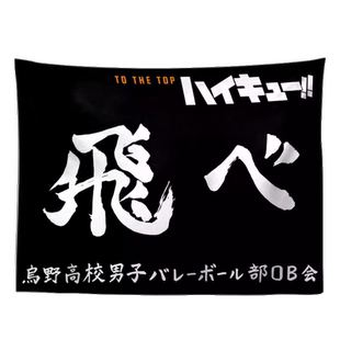 挂布背景布大尺寸 排球少年乌野高校二次元海报挂布 挂布卧室男生