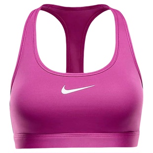 Nike耐克Swoosh女士运动训练防震速干工字背套头内衣DX6822-518