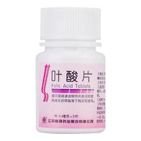 【聯(lián)環(huán)】葉酸片0.4mg*31片/盒