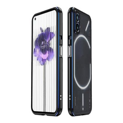 适用于nothingphone2a手机壳Nothing Phone2金属边框phone1代镜头圈全包边框保护套防摔2a透气散热简约铁中框