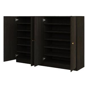 鞋柜定制尺寸定做门外走廊过道置物柜入户一体靠墙多层客厅进门