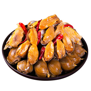 老婆脚香辣鲍螺肉鲍鱼螺香螺肉即食网红捞汁麻辣小海鲜熟食猫眼螺