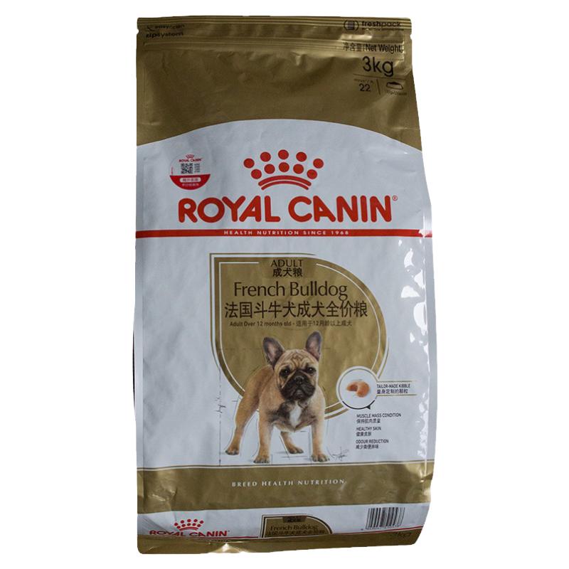 法国斗牛成犬粮3kg皇家狗粮狗粮