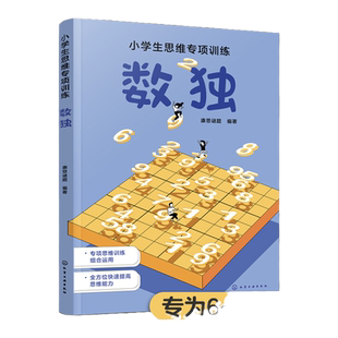 小学生思维专项训练 数独 6~12岁儿童思维游戏组合训练 儿童大脑潜能训练 儿童学习能力提升思维训练 数独思维能力提升小游戏