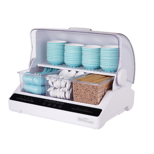 筷子消毒机商用自助餐厅饭店食堂筷勺子烘干一体柜餐具收纳沥水盒