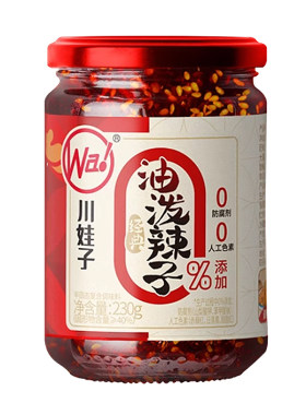 川娃子油泼辣子230g四川辣椒酱