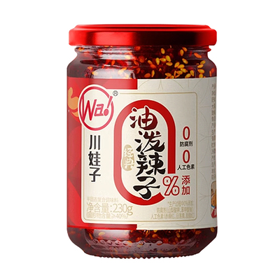 川娃子油泼辣子230g四川辣椒酱