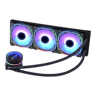 棱镜六代360一体式水冷CPU散热器240ARGB神光同步静音全平台扣具