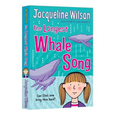 英文原版 The Longest Whale Song 麻辣女生基地 好长好长的鲸鱼歌 英文版 进口原版书籍儿童图书