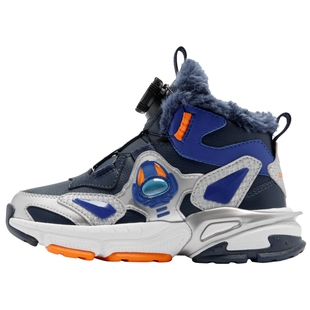 乔丹童鞋儿童棉鞋鞋子2026冬季款防滑保暖加绒大棉冬鞋男童运动鞋