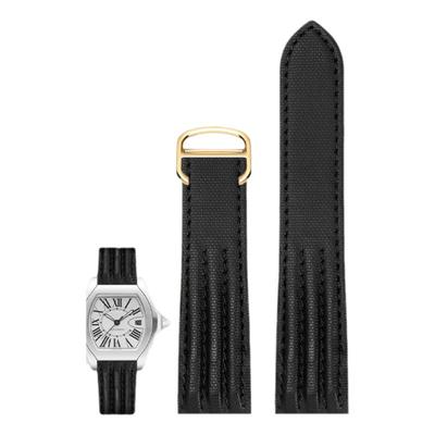 适配卡地亚跑车系列真皮表带快拆