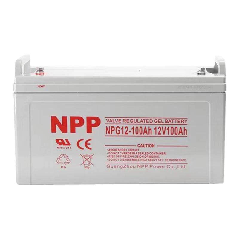 NPP耐普蓄电池12伏NPG12V65A24a38ah17a100ah200安太阳能胶体电瓶