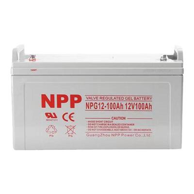NPP耐普蓄电池12伏NPG12V65A24a38ah17a100ah200安太阳能胶体电瓶