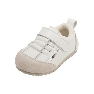 nekio宝宝冬鞋女宝鞋子学步鞋加绒加厚一岁婴幼儿棉鞋1-3岁小童鞋