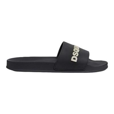 DSQUARED2/D2次方 春夏 男士休闲简约平底拖鞋