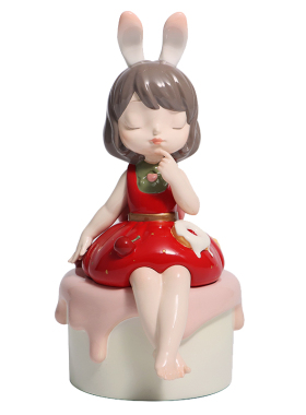 礼物艺术家原创桌面摆件少女心