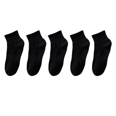 新疆棉袜子男女同款秋冬四季吸汗防臭中长筒运动篮球纯色棉短袜