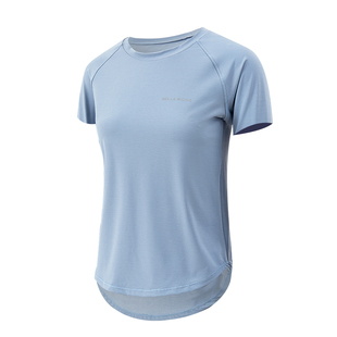 BellaRichie修身速干透气运动T恤女跑步健身罩衫瑜伽服上衣短袖夏