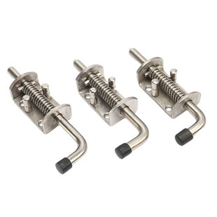 都发 304不锈钢弹簧插销 加厚工业重型插销 汽车货车车厢门铁插销