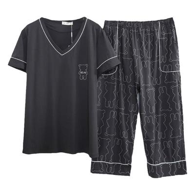 雅芷欣秀女纯棉200斤家居服