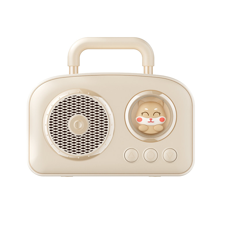 迷你HiFi音质蓝牙音箱太空舱氛围夜灯可插内存卡便携式小音响C270