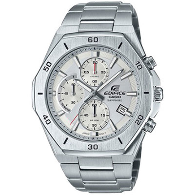 卡西欧钢带商务防水石英男士手表