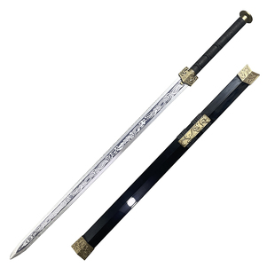 古风道具木剑汉剑晨练宝剑拍摄武士刃儿童玩具唐横刀木刀竹刀cos