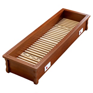 烤脚实木取暖器家用电烤火炉电火桶烤火箱烘暖脚神器长方形省电