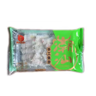 潮汕鱼册汕头特产小吃鱼肉制品海鲜煮汤火锅特色菜鱼香丸子鱼丸