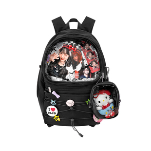 木与石日常款痛包双肩包大容量可放娃书包初中女生通勤电脑包背包