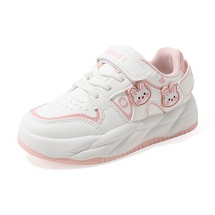 ABCkids童鞋官方旗舰店女童小白鞋儿童2024春秋新款中大童运动鞋