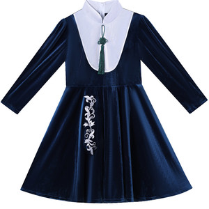 六一儿童合唱演出服中小学生合唱团表演服中国风男女朗诵比赛服装