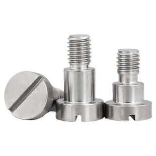 304不锈钢一字台阶塞打螺丝肩轴位螺钉圆柱头限位螺栓M2.5345M6M8