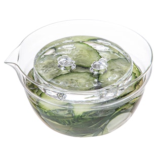 霜山玻璃腌菜石一夜渍压菜石头咸菜酸菜控水神器压泡椒泡菜压重石