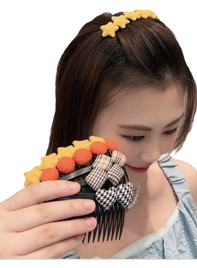 碎发梳整理神器后脑勺发卡
