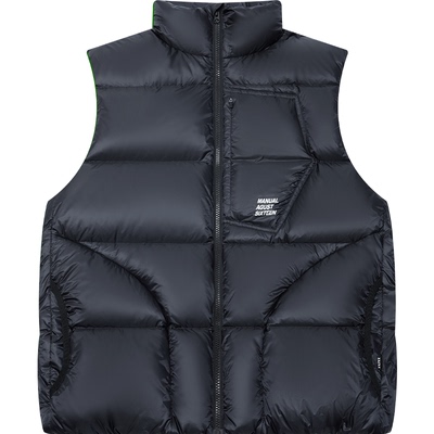 XXZXX羽绒马甲男女潮牌亲子装