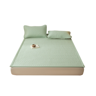 a类纯棉床单加厚100全棉单人裸睡一米五防滑床褥垫子铺底四季通用