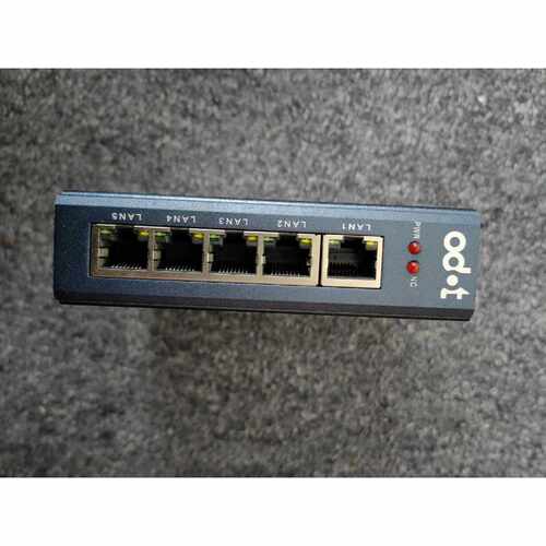 询价ODOT工业级以太网交换机 MS105T 5口百兆 导轨安装