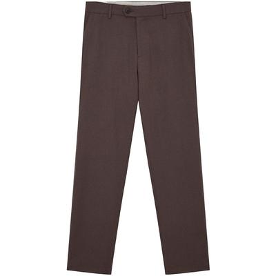 hazzys男装直筒裤磨毛长裤