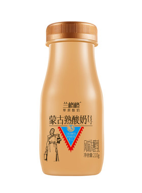 兰格格炭烧生牛乳发酵熟酸奶