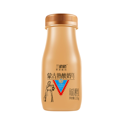 兰格格炭烧生牛乳发酵熟酸奶